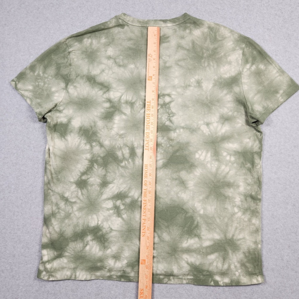 Polo Ralph Lauren Shirt Mens XL Green Tie Dye Marlin Club Graphic Key West - Picture 8 of 11